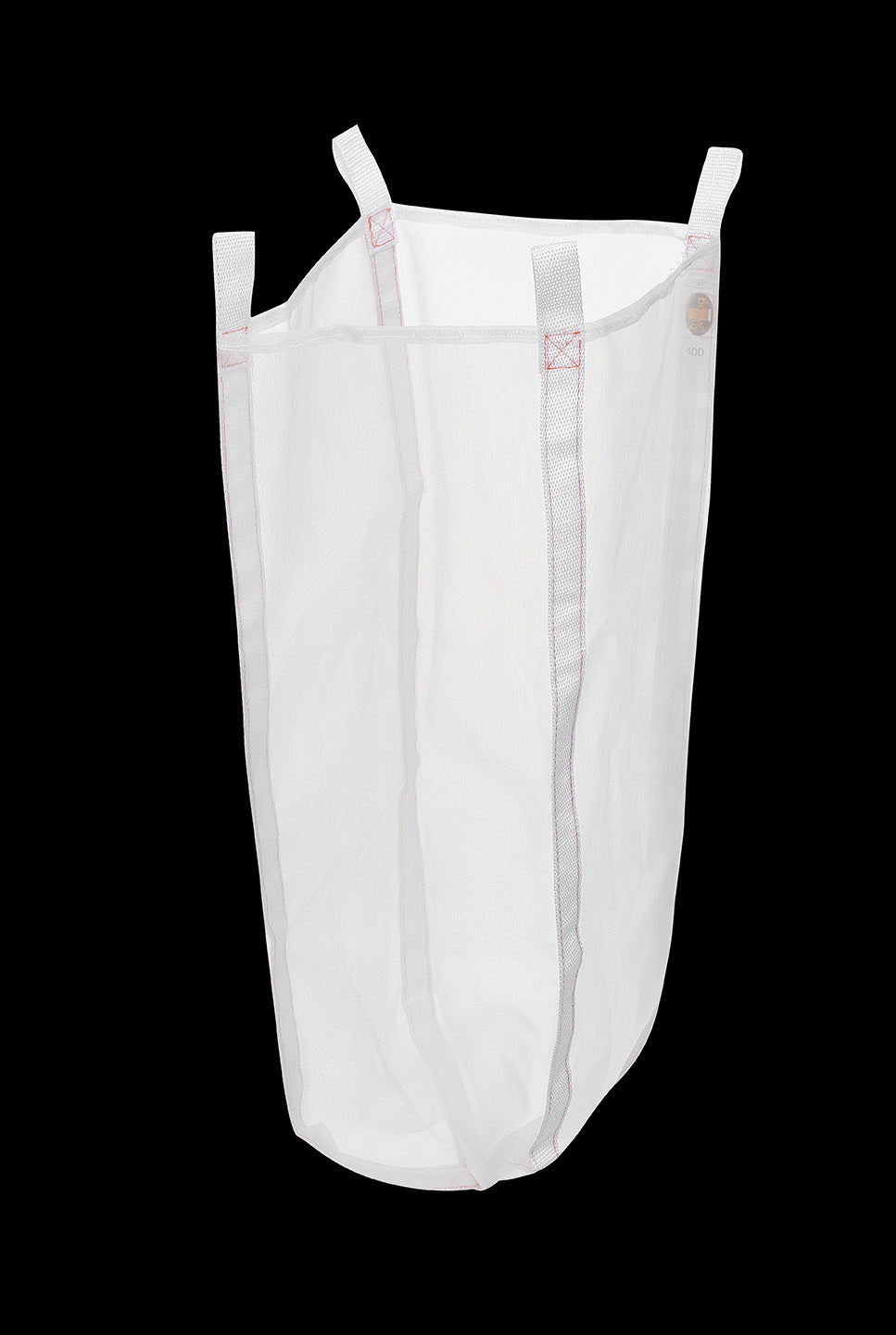Large bags: Diameter 20”–55”, Height up to 60” Optional Zipper (bottom) or Drawstring Top or both on the Same bag (Micron 40-55)
