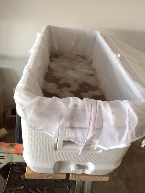 Der Brew Bag®-Maischebottichfilter für Kühler