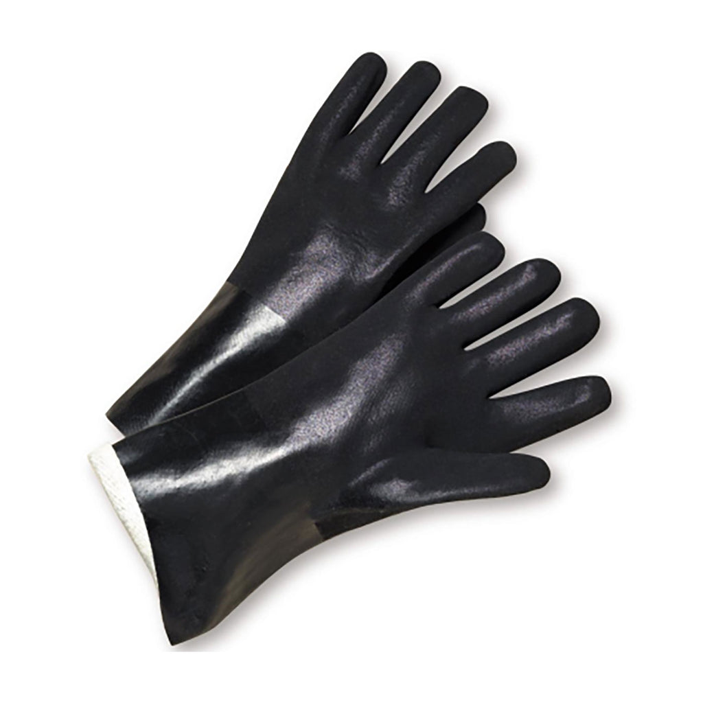 PVC Gloves Jersey Lined 14"